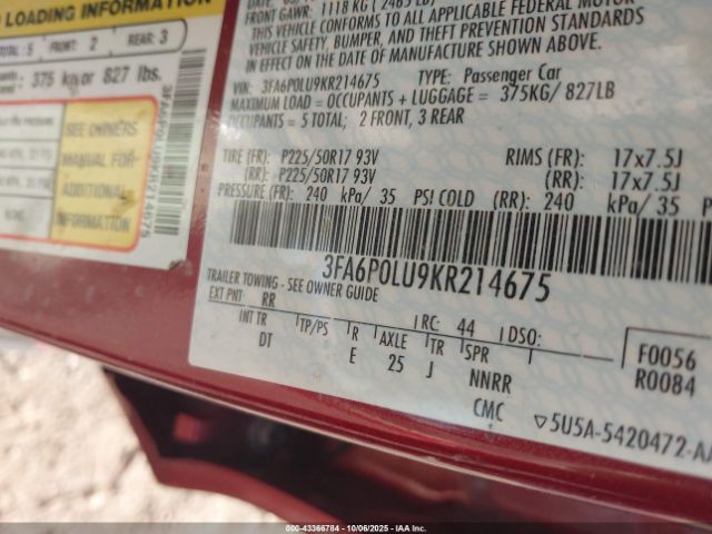 Ford Fusion Se Image 6