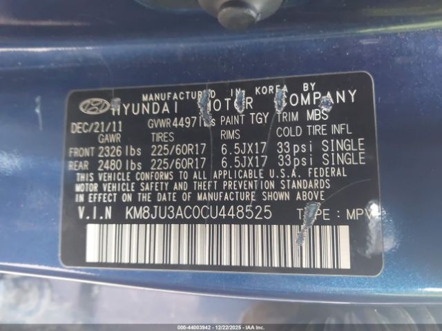 Hyundai TUCSON Gls Image 9