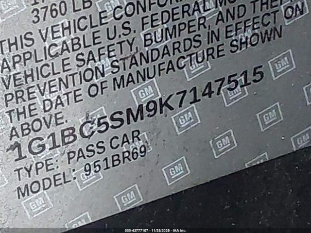 Chevrolet Cruze Ls Image 16