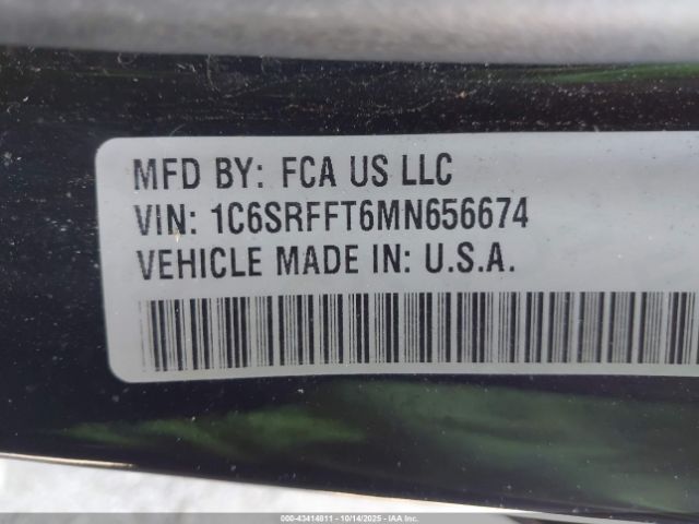 Ram 1500 Big Horn  4x4 5'7 Box Image 8