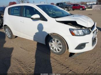  Salvage Chevrolet Sonic
