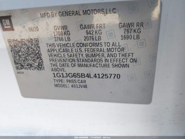 Chevrolet Sonic Fwd  1fl 5-door Image 7