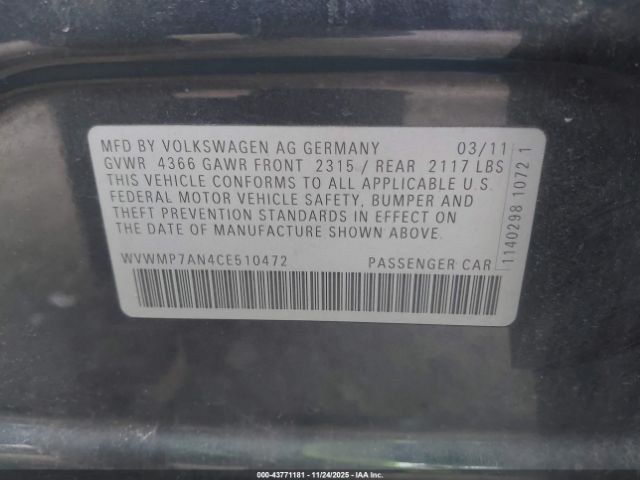 Volkswagen CC Sport Image 7