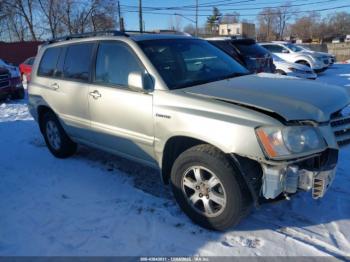  Salvage Toyota Highlander