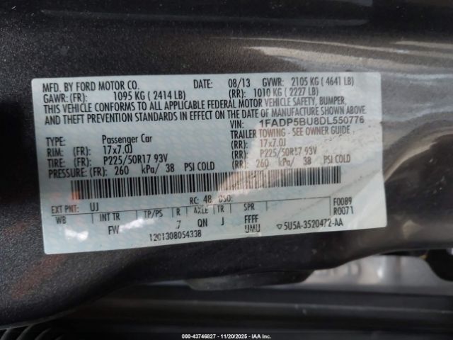 Ford C-MAX Hybrid Sel Image 3