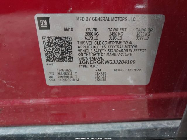 Chevrolet Traverse 1lt Image 8