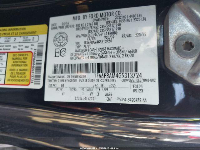 Ford Mustang V6 Image 13