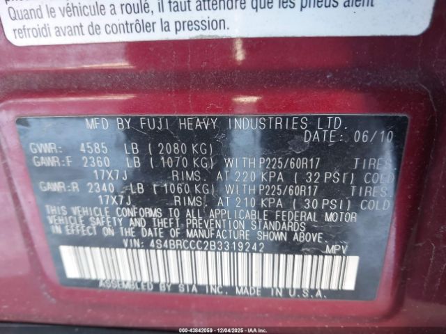 Subaru Outback 2.5i Premium Image 11