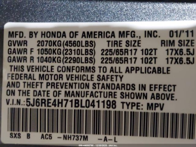 Honda CR-V Ex-l Image 7