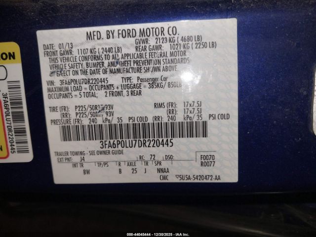 Ford Fusion Se Image 10