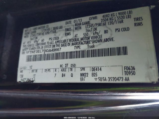 Ford E-250 Commercial Image 13