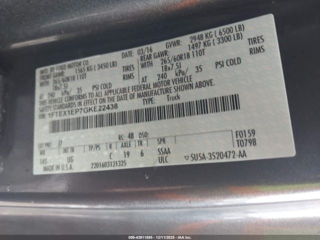 Ford F-150 Xlt Image 6