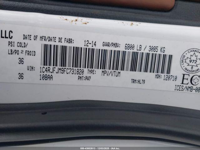 Jeep Grand Cherokee Summit Image 2