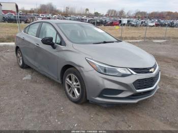  Salvage Chevrolet Cruze