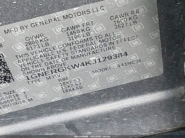 Chevrolet Traverse 1lt Image 13