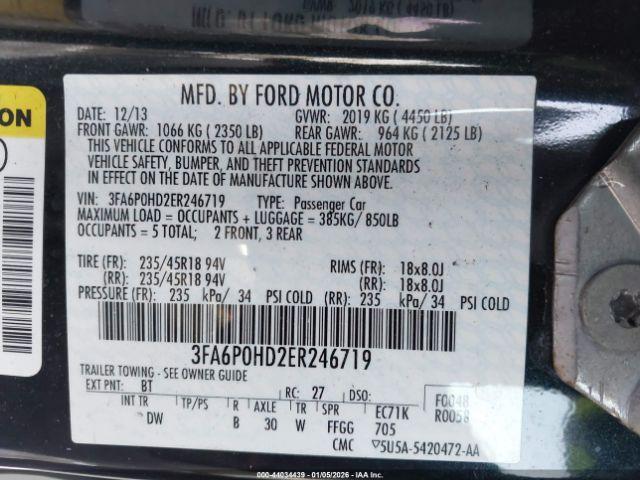 Ford Fusion Se Image 7