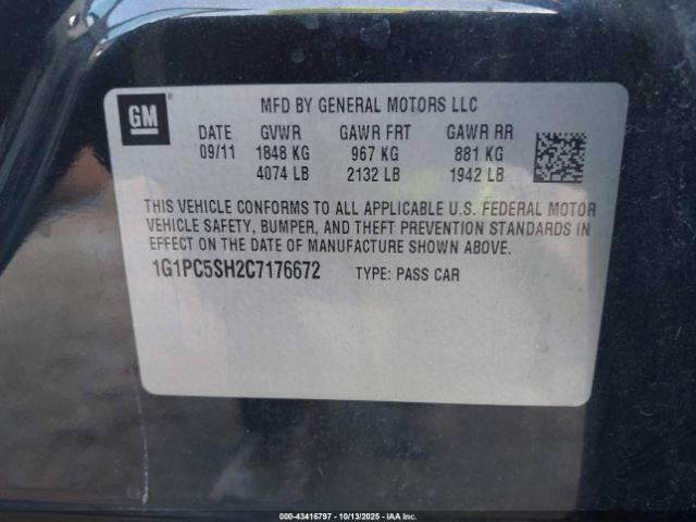 Chevrolet Cruze Ls Image 6