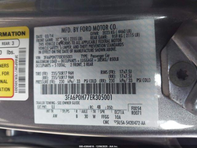 Ford Fusion Se Image 9