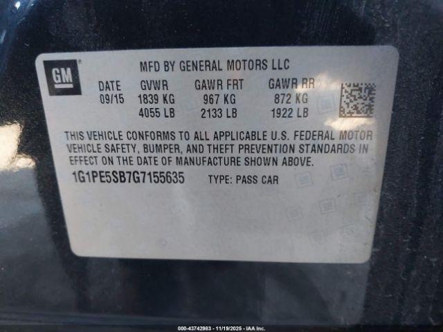 Chevrolet Cruze 1lt Auto Image 14