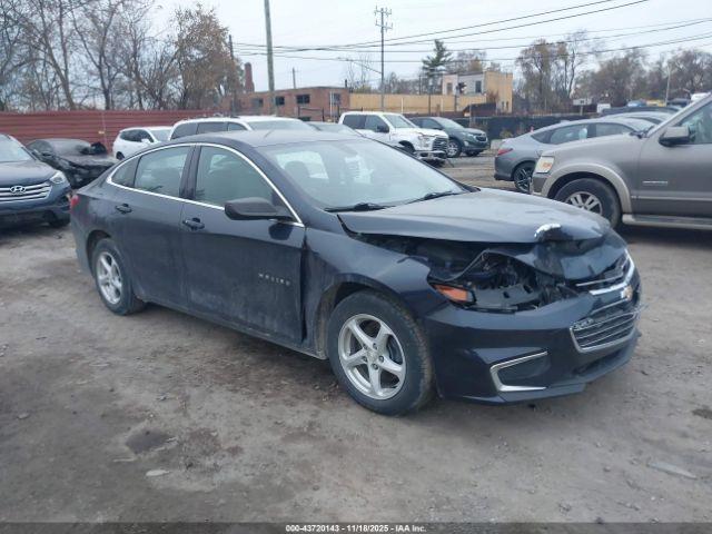  Salvage Chevrolet Malibu