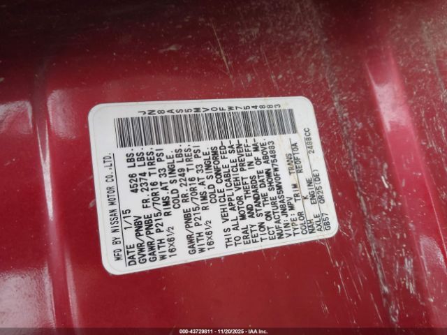 Nissan Rogue S Image 6