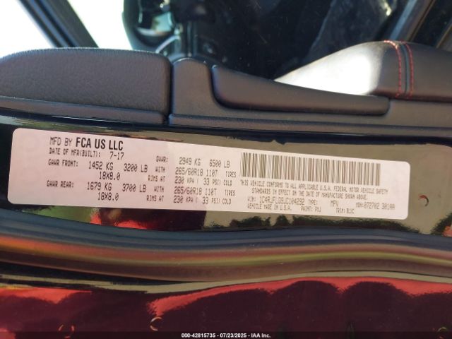 Jeep Grand Cherokee Trailhawk 4x4 Image 4