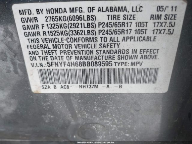 Honda Pilot Ex-l Image 13