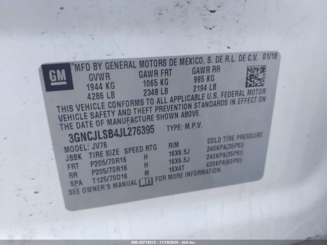 Chevrolet Trax Lt Image 13