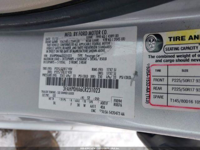 Ford Fusion Se Image 12