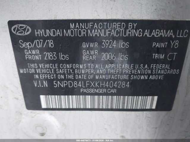 Hyundai ELANTRA Sel Image 6