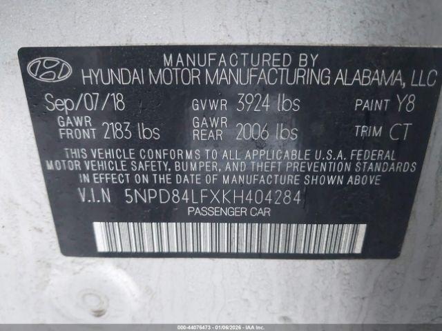 Hyundai ELANTRA Sel Image 6